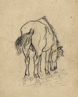 Александр Александрович Дейнека. "Лошадь". 1915-1917.