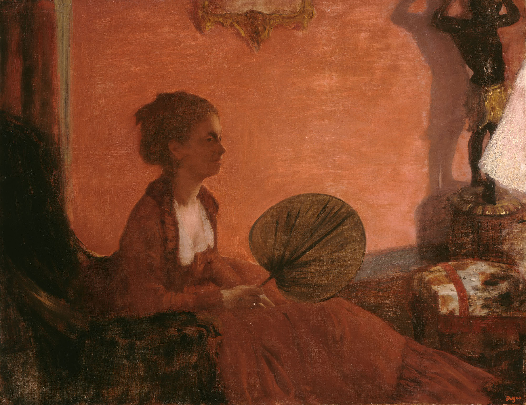 Эдгар Дега. "Мадам Камю". 1869-1870.