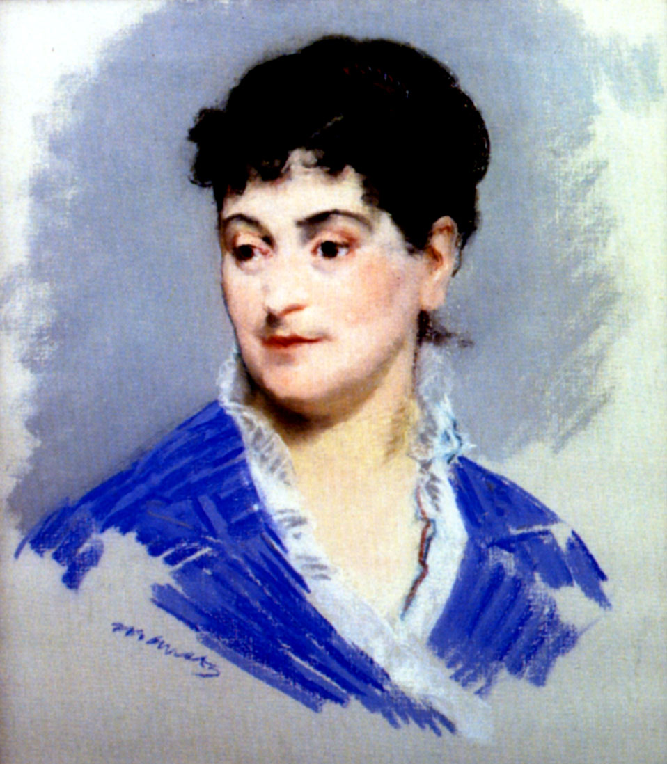 Эдуард Мане. "Портрет мадам Золя". 1879.
