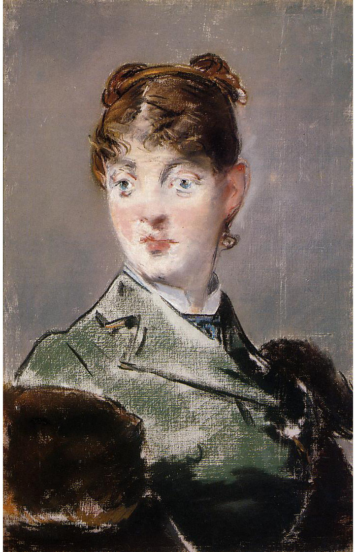 Эдуард Мане. "Портрет мадам Гийеме". 1880.