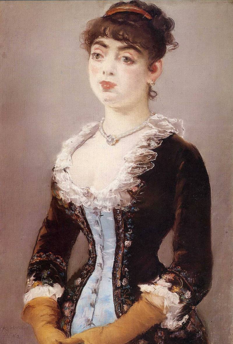 Эдуард Мане. "Портрет мадам Мишель-Леви". 1882.