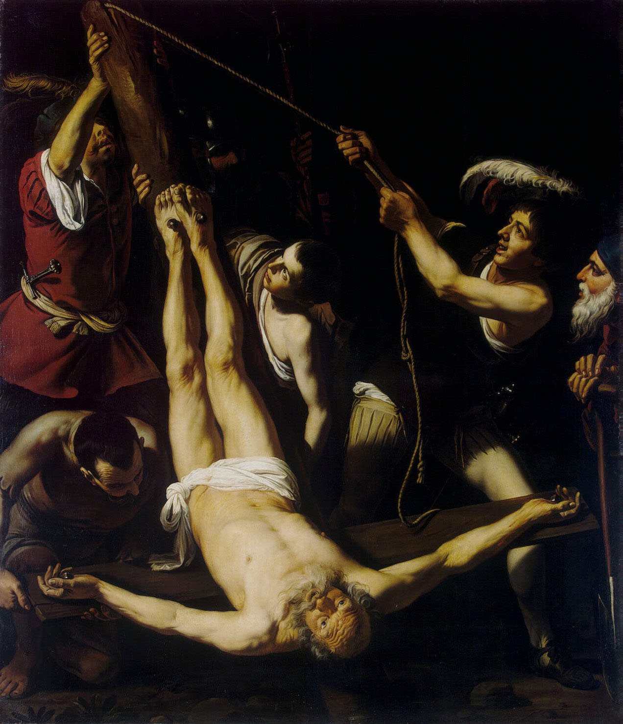 Лионелло Спада. Распятие апостола Петра. 1601.
