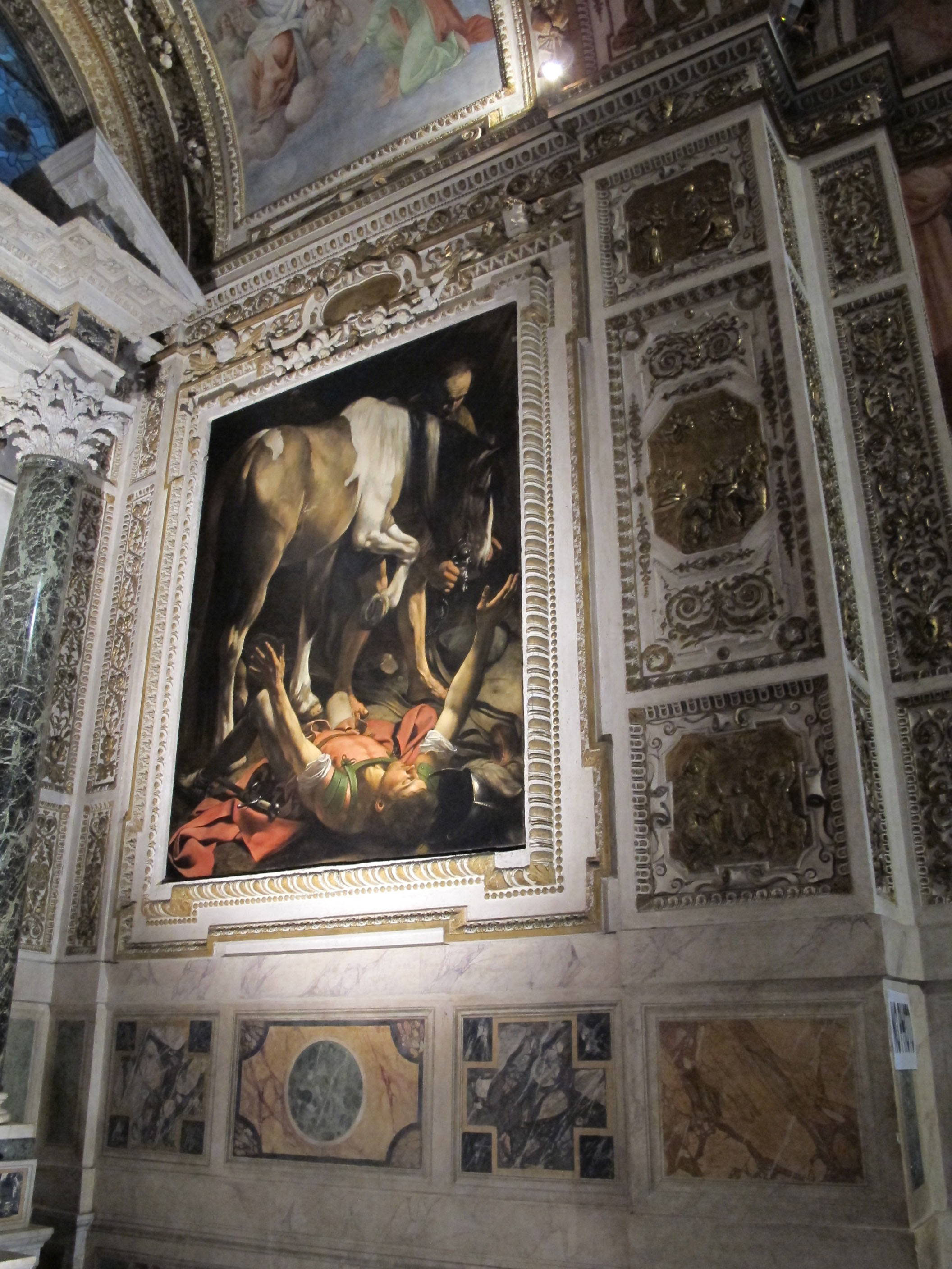 Церковь Санта-Мария дель Пополо, Рим.