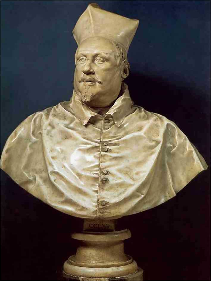 Джованни Бернини. Портрет кардинала Шипионе Боргезе.