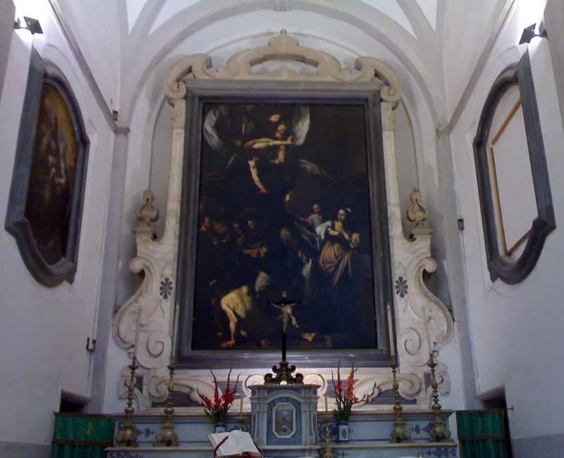 "Семь добродетелей" Караваджо в Пио Монте делла Мизерикордия.