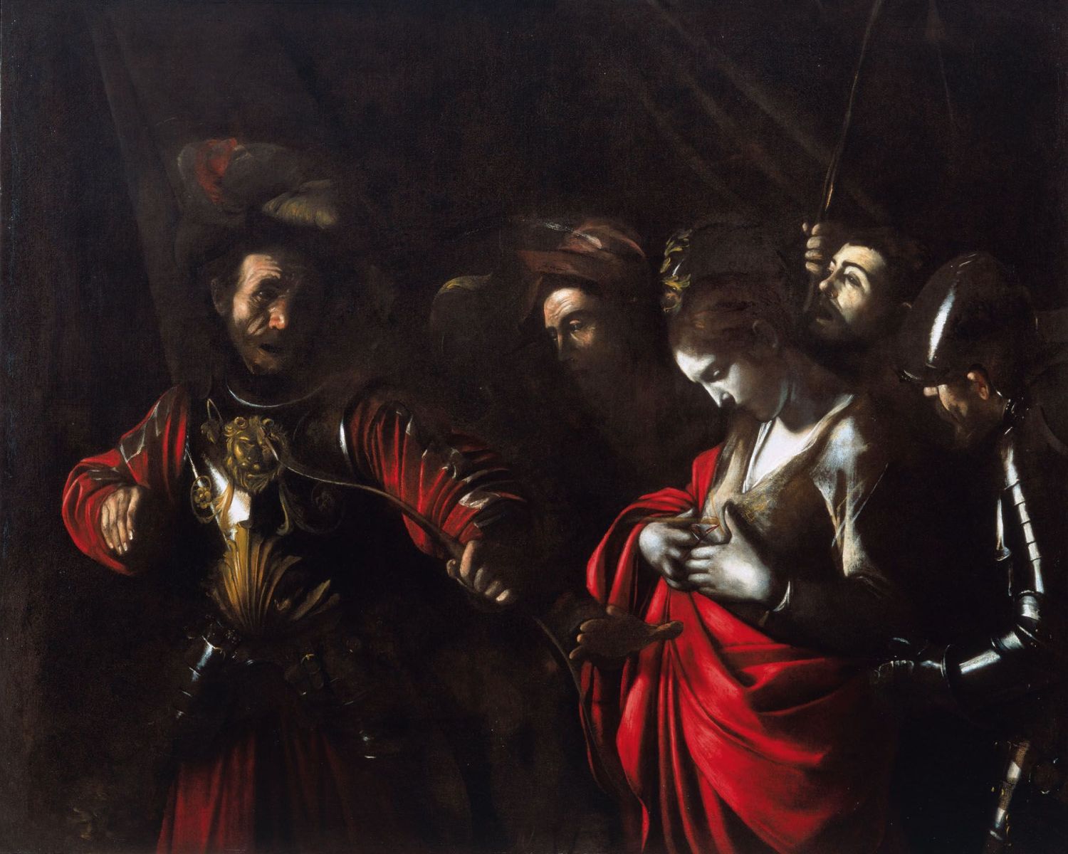 Караваджо. Мученичество святой Урсулы. 1610.