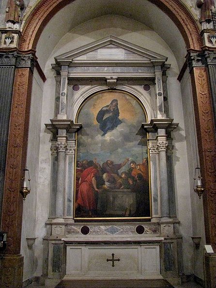 Тициан. Вознесение Девы Марии. 1535.