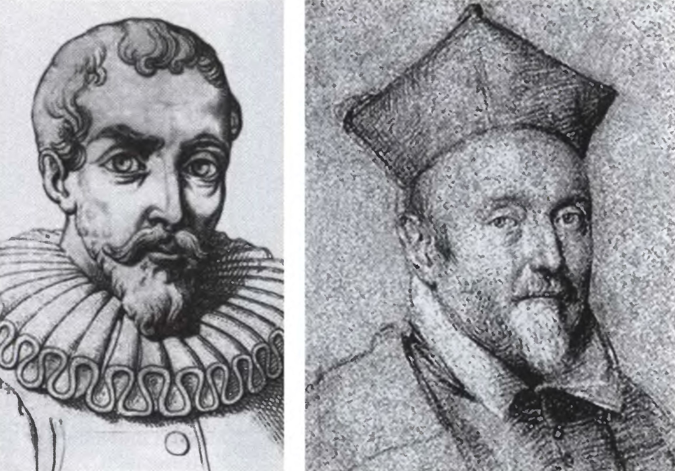 Братья дель Монте - учёный Гвидобальдо и кардинал Франческо Мария.