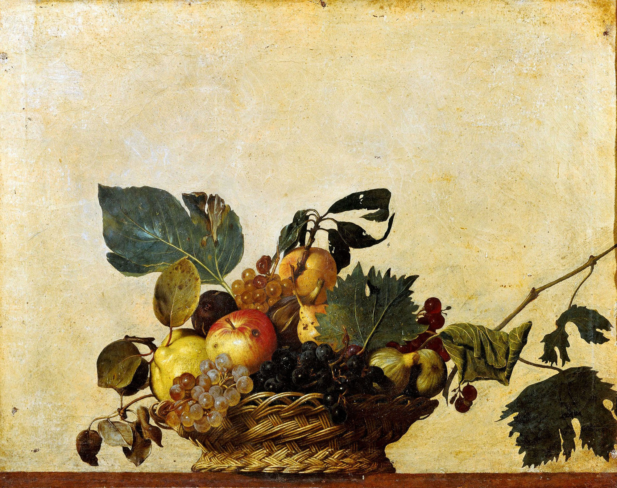 Караваджо. Корзина с фруктами. 1596.