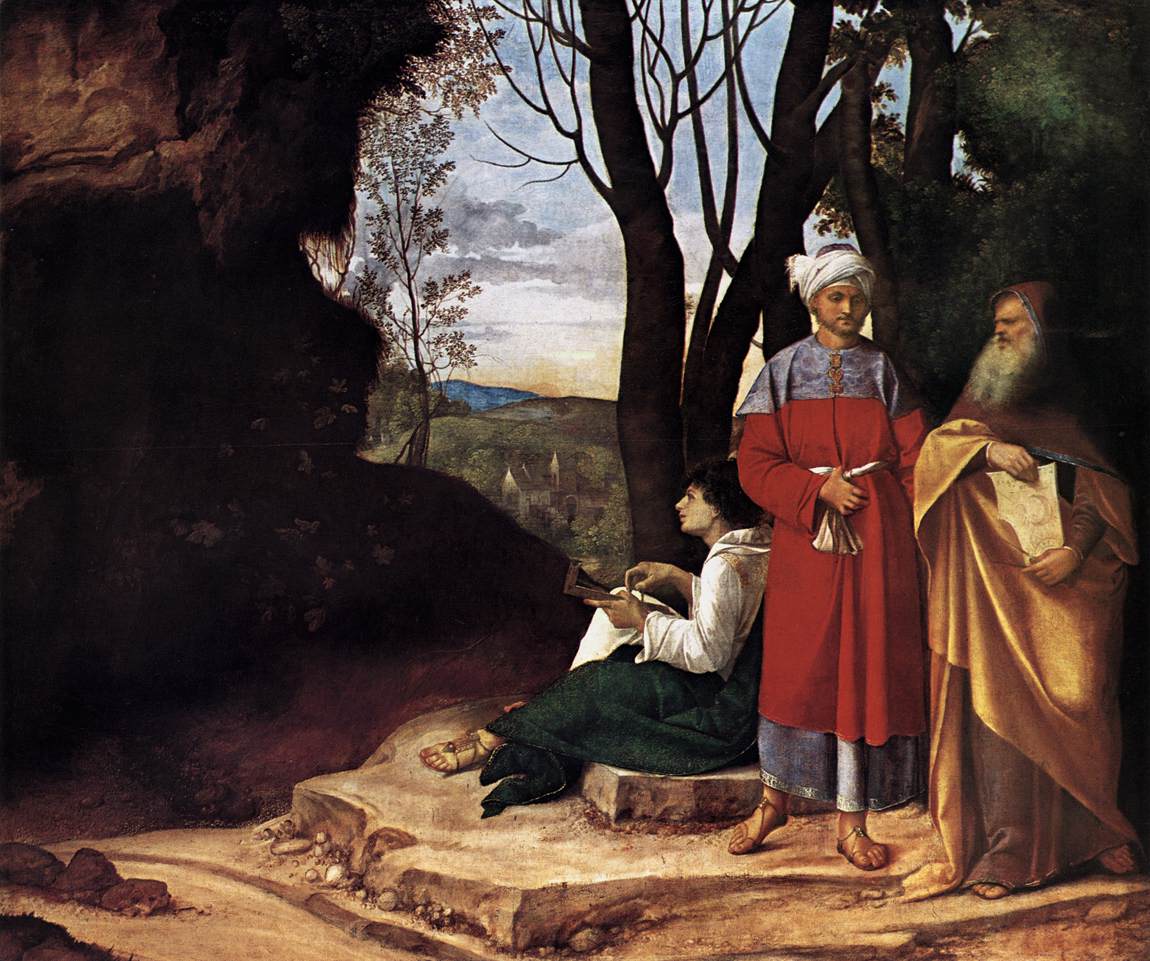 Джорджоне. Три философа. 1507-1508.