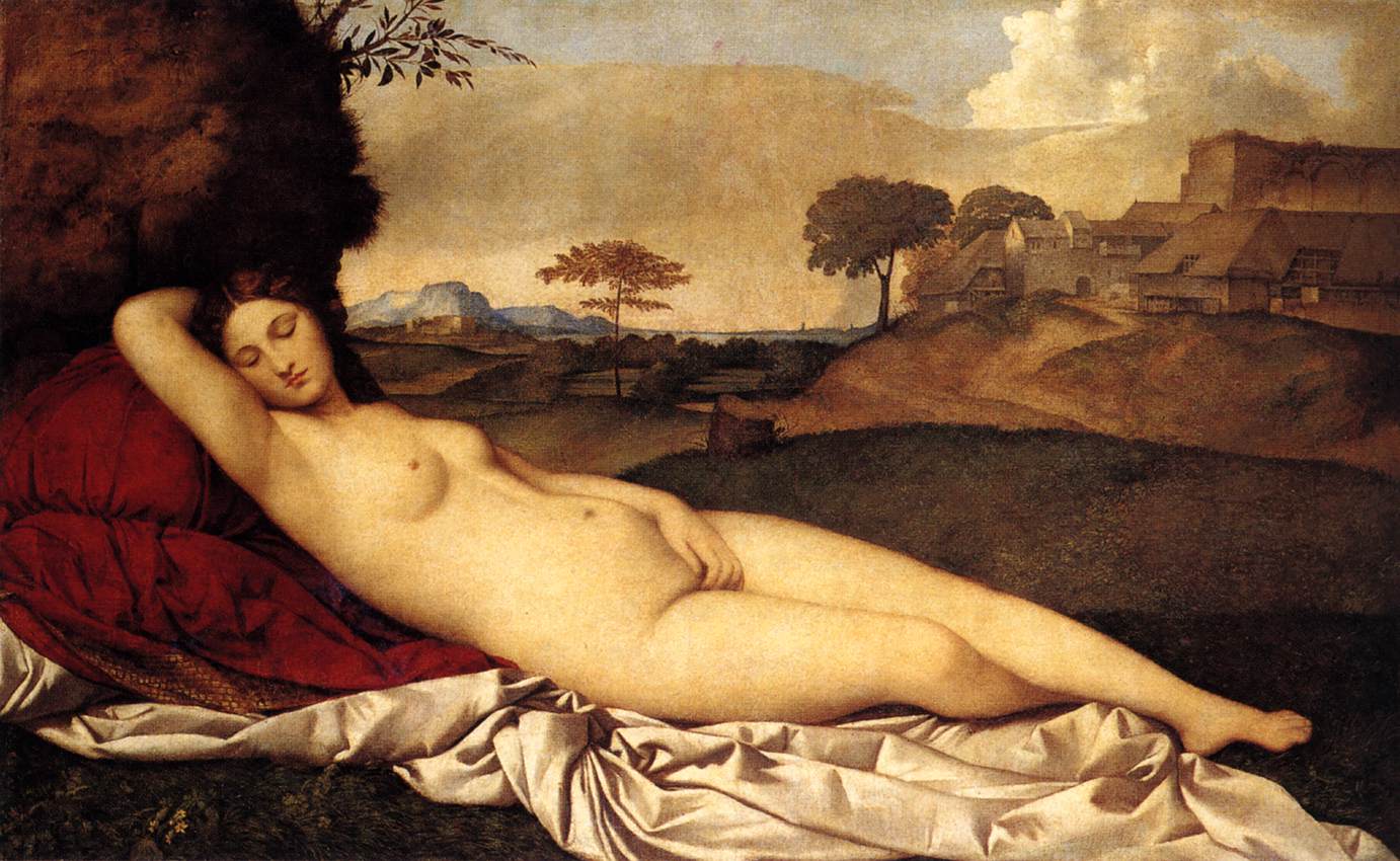 Джорджоне. Спящая Венера. 1510.