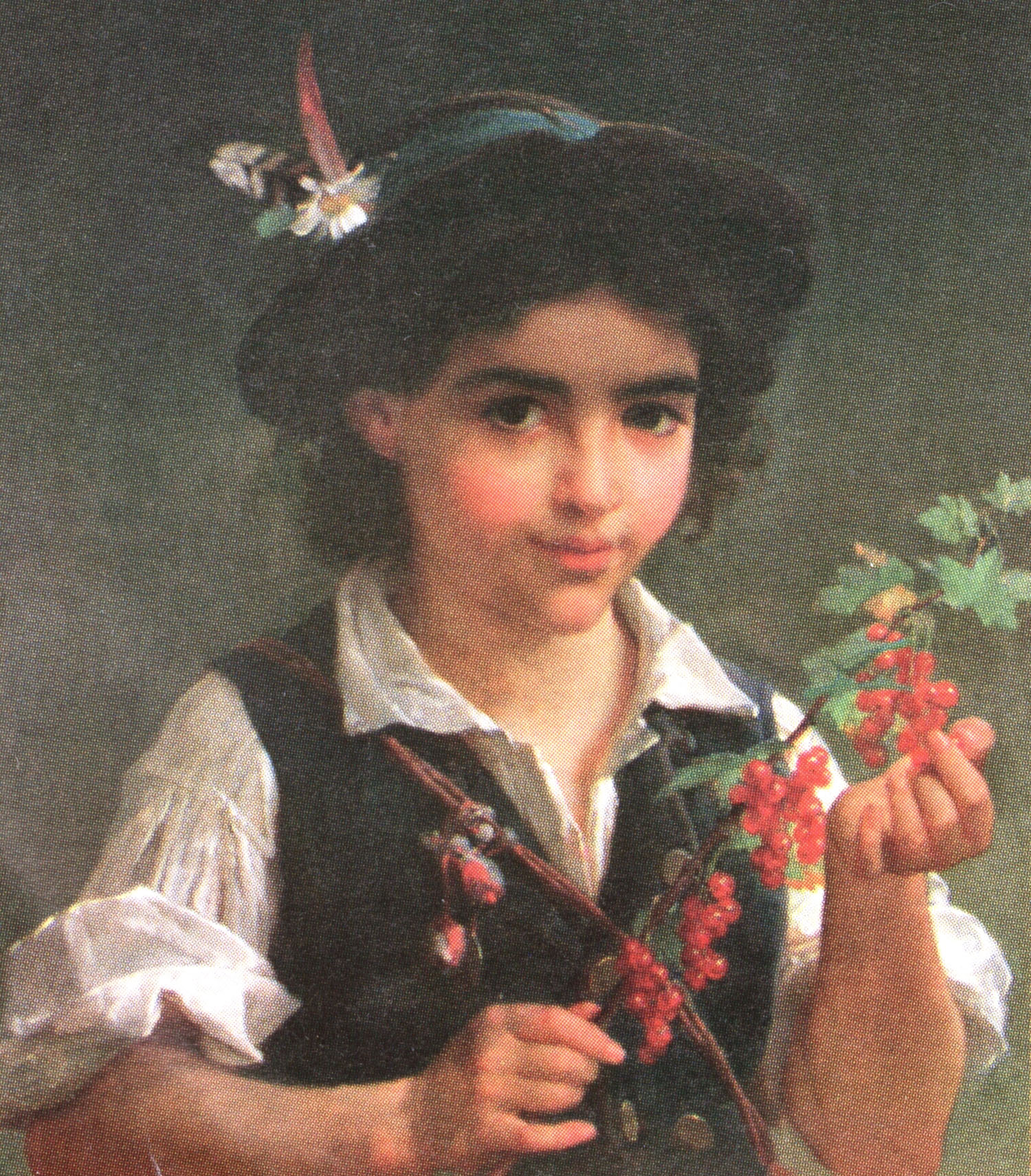Эмиль Мунье. Мальчик с ягодами. 1877.