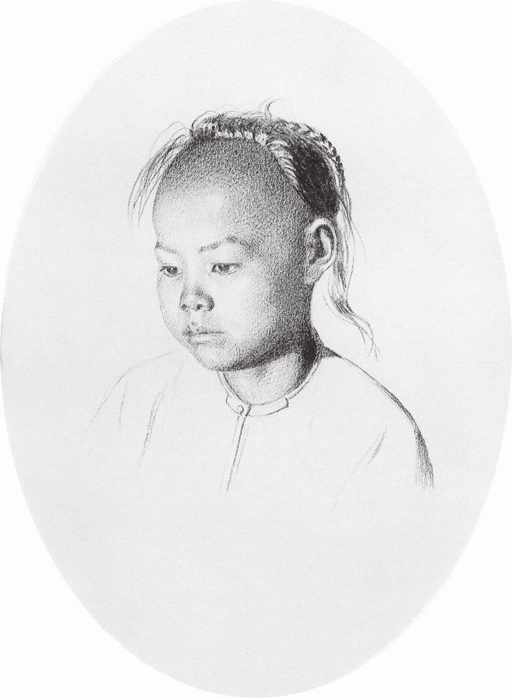 Василий Верещагин. Мальчик солон. 1869-1870.