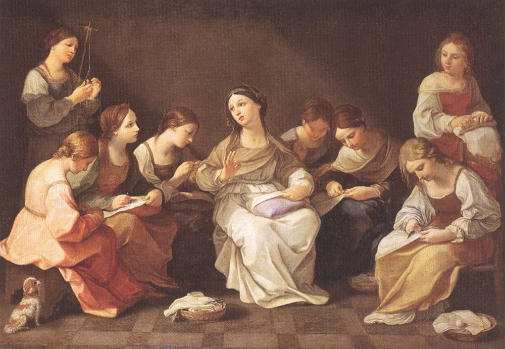 Гвидо Рени. "Юность Девы Марии". 1640-1642.