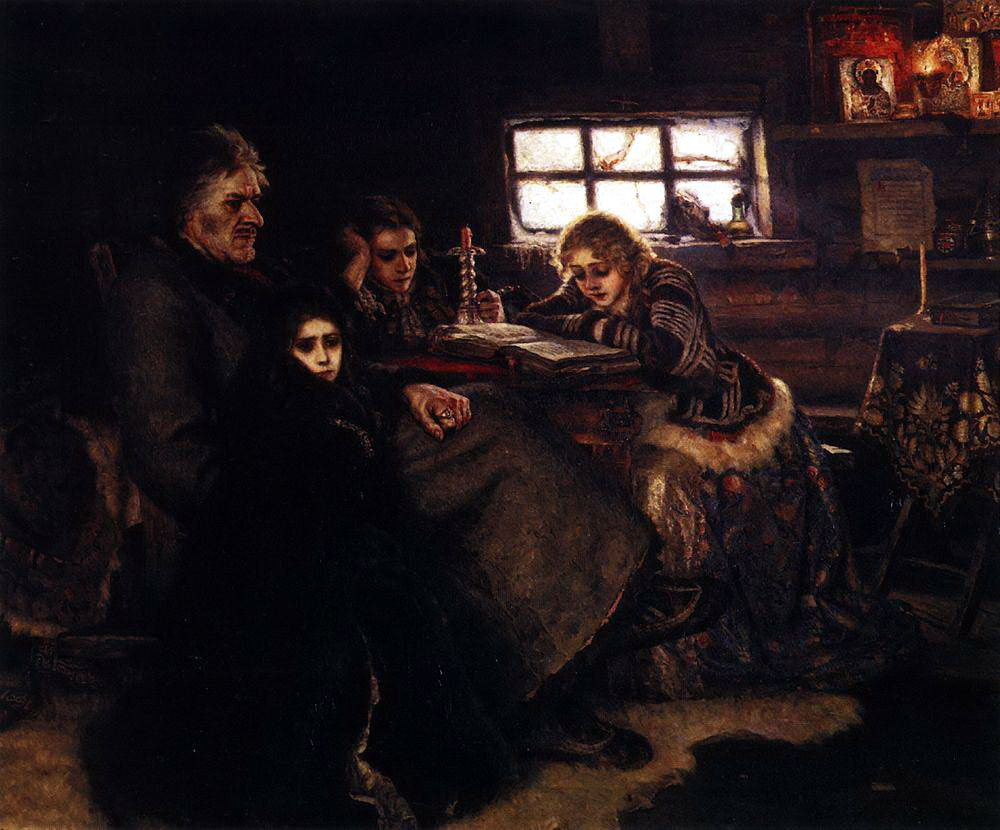Василий Иванович Суриков. "Меншиков в Березове". 1883.