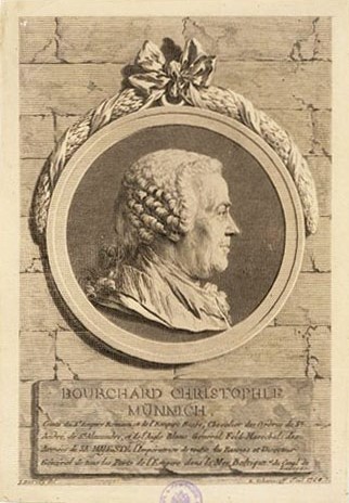 Евграф Петрович Чемесов. "Портрет Б. Х. Миниха". 1764.
