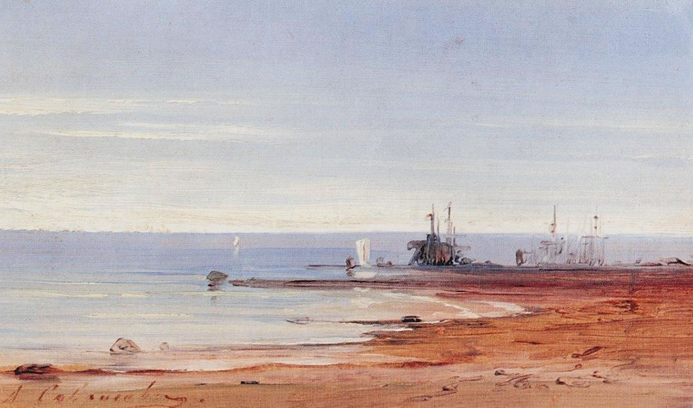 Алексей Саврасов. Море. 1860-е.