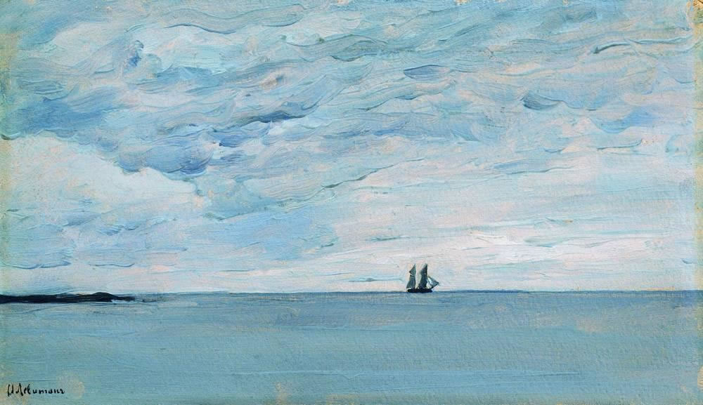 Исаак Левитан. Море у финляндских берегов. 1896.