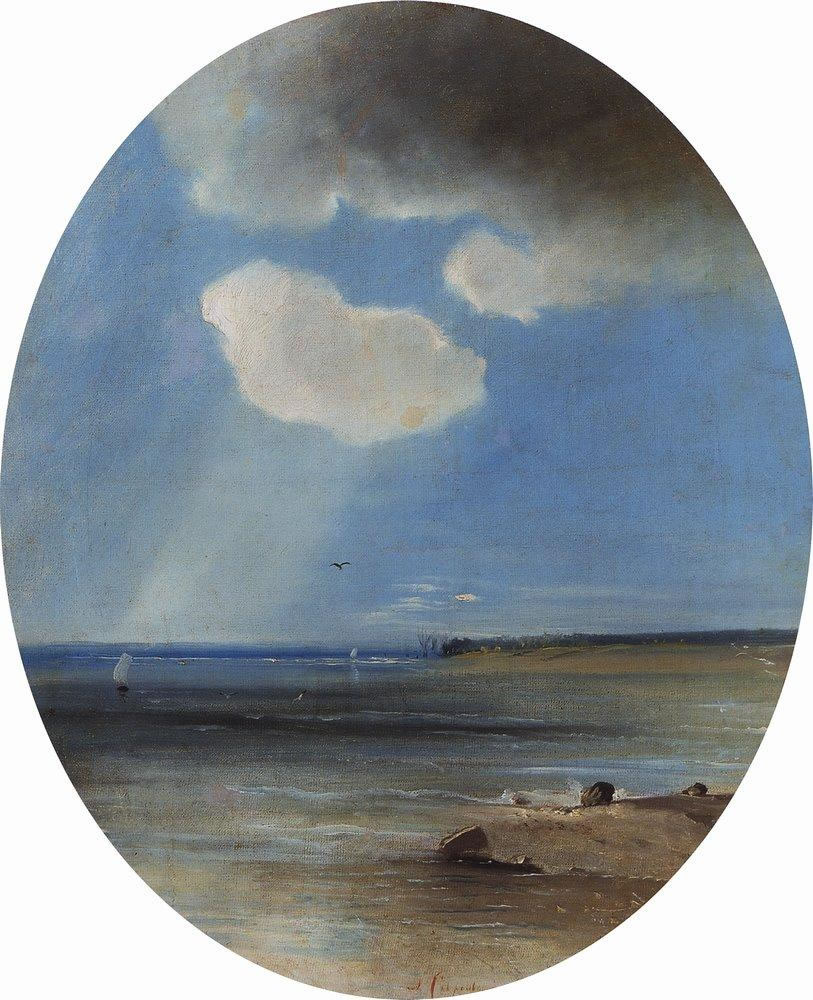 Алексей Саврасов. Морской пейзаж. 1880-1890-е.