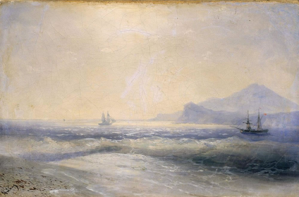 Иван Айвазовский. Морской вид. 1892.