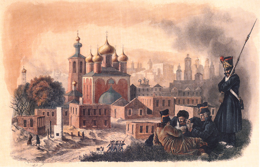 Фабер дю Фор. "Москва 8 октября 1812 года".
