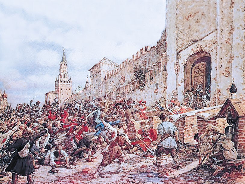 Эрнест Эрнестович Лисснер. "Восстание в Москве 3 июня 1648 года (Соляной бунт)".