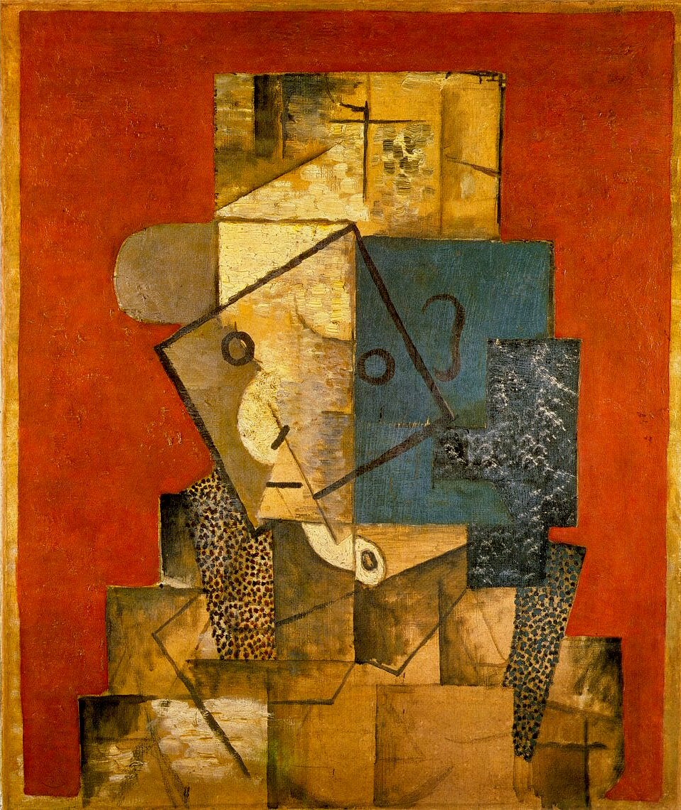 Пабло Пикассо. "Мужчина". 1915.