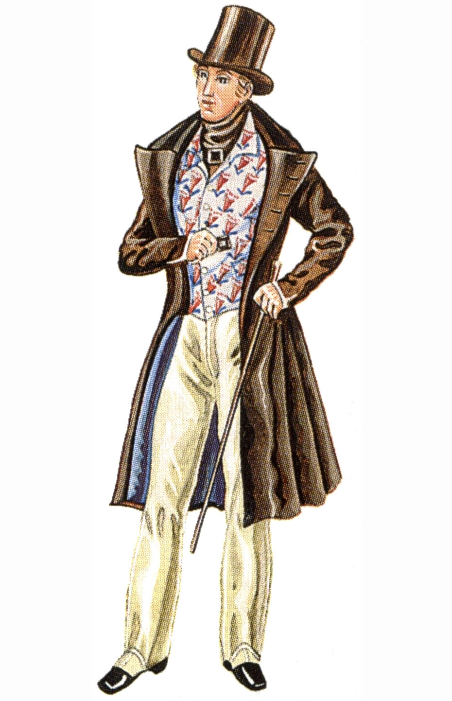 "Мужчина в сюртуке. 1831."