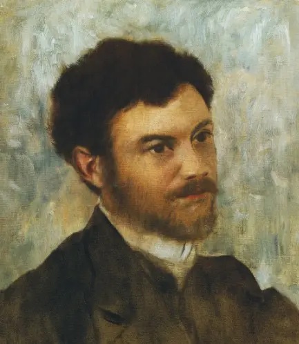 Эдгар Дега. "Портрет мужчины". 1872. Частная коллекция.