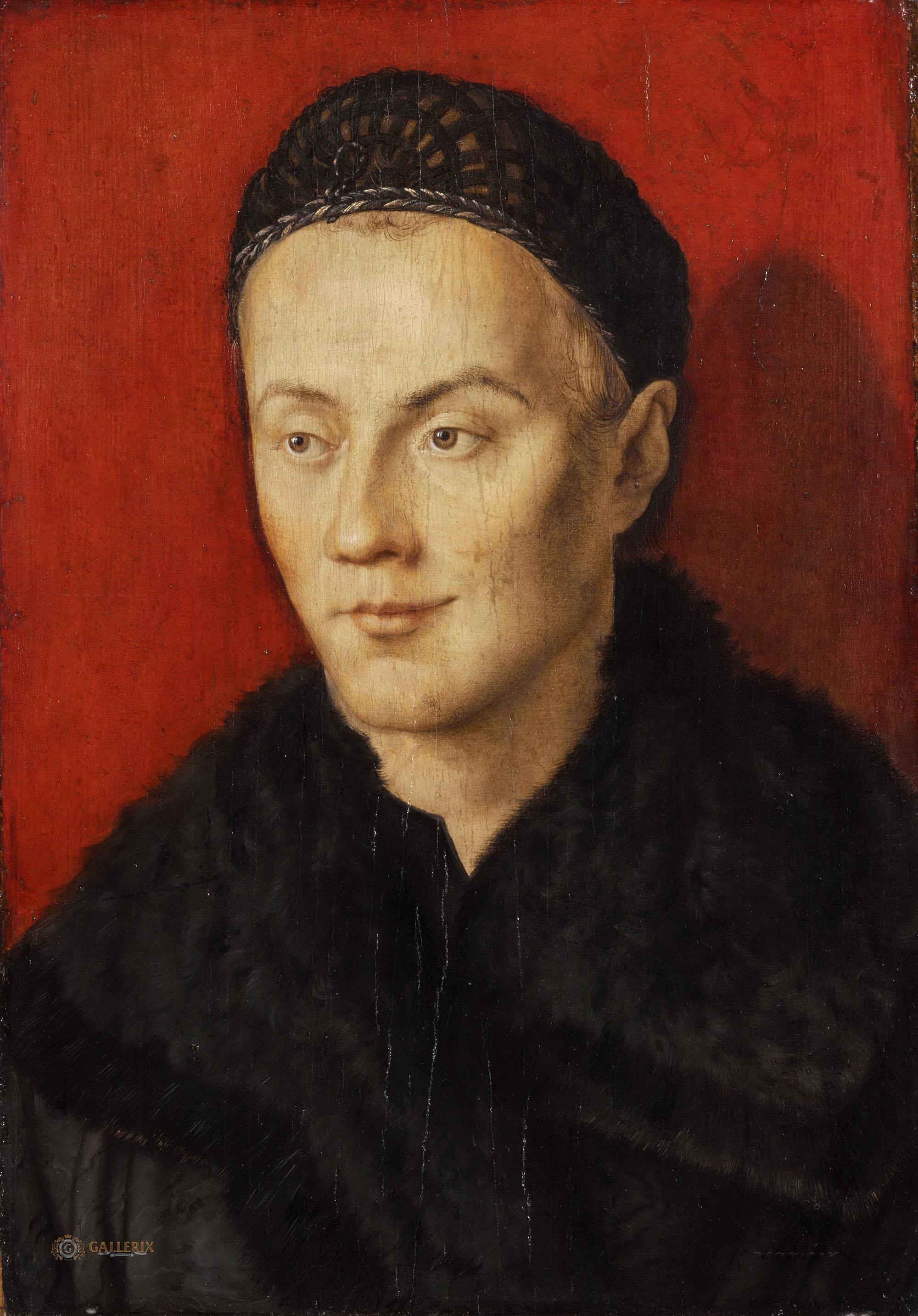 Альбрехт Дюрер. "Мужской портрет". 1503-1505.