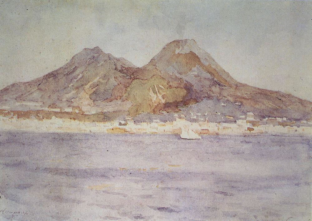 Василий Суриков. Неаполь. 1884.