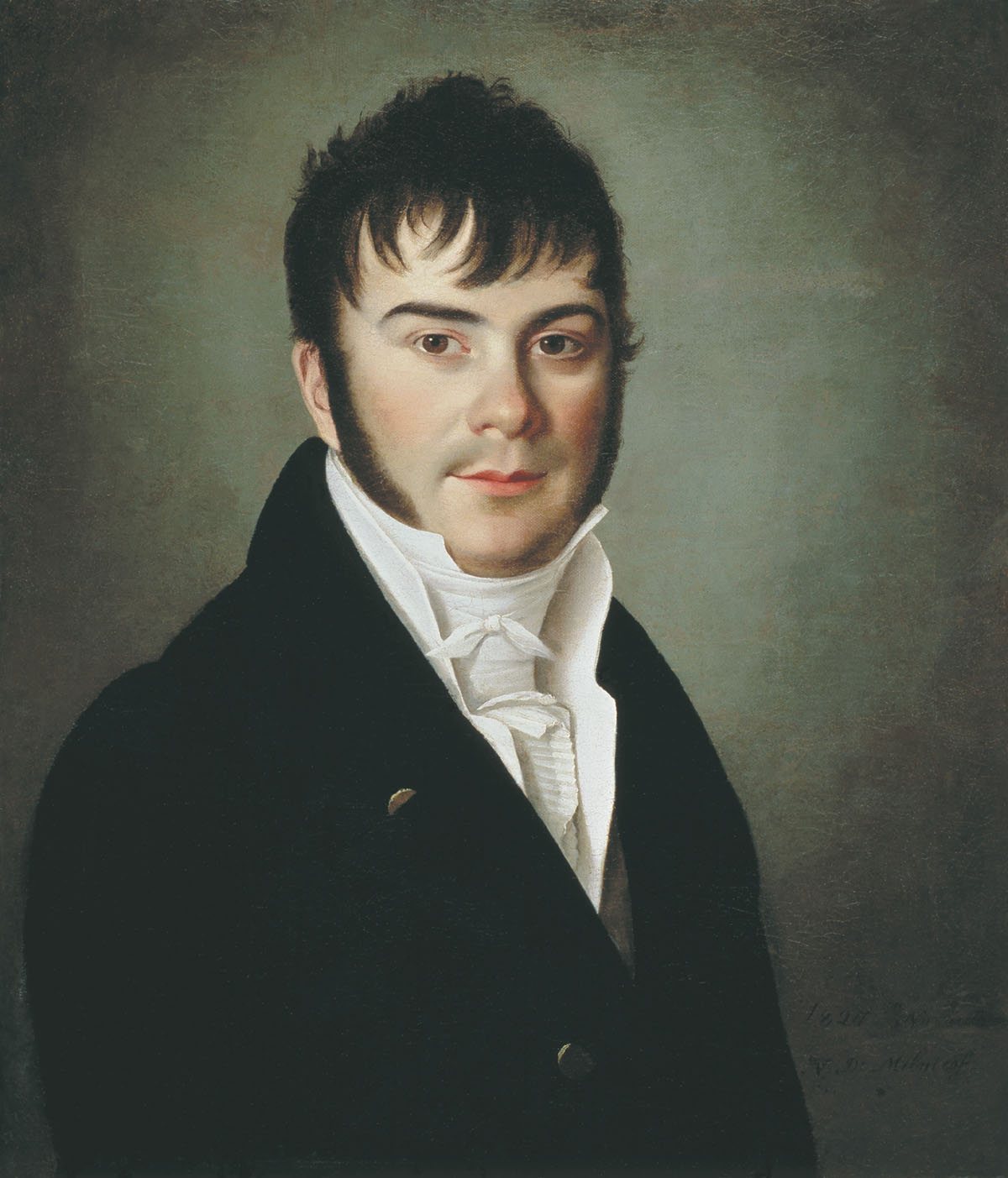 Николай Дмитриевич Мыльников. "Портрет неизвестного". 1827.