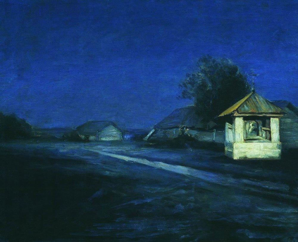 Архип Куинджи. Ночной пейзаж.