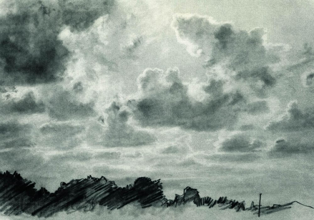 Иван Шишкин. Облака. 1880-е.