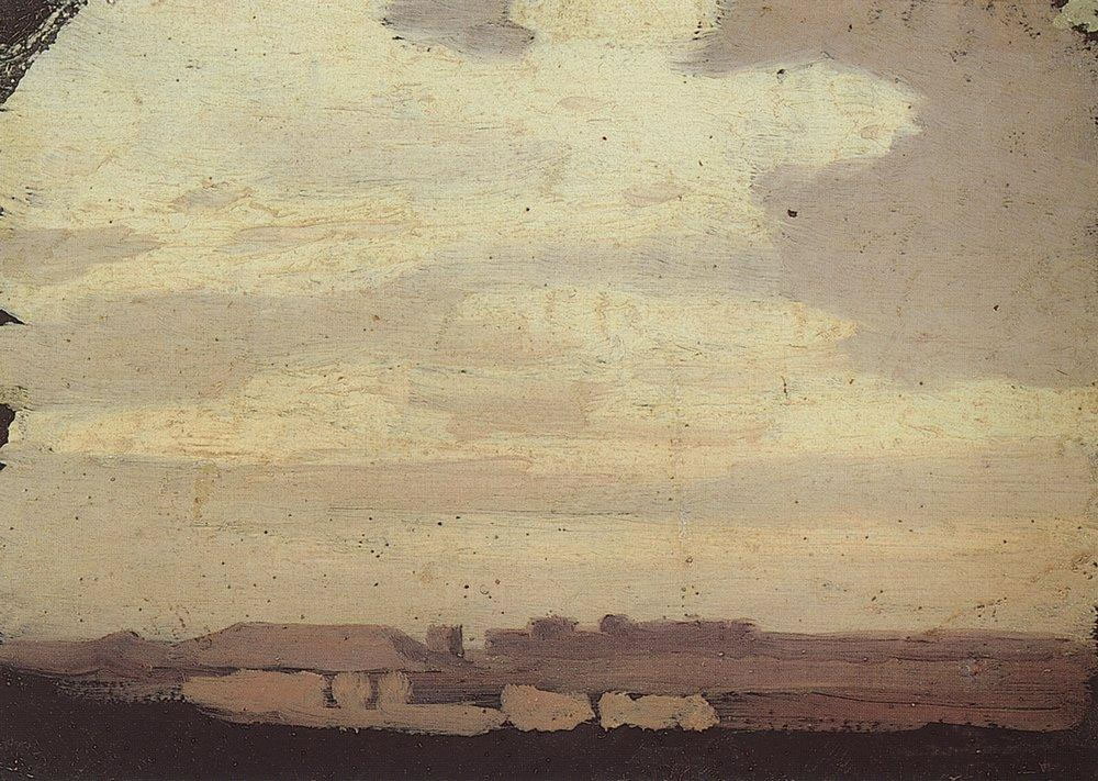 Архип Куинджи. Облака. 1875.