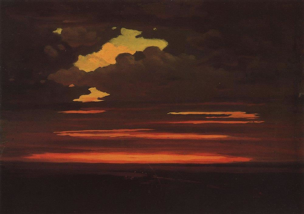 Архип Куинджи. Облака. 1900-1905.