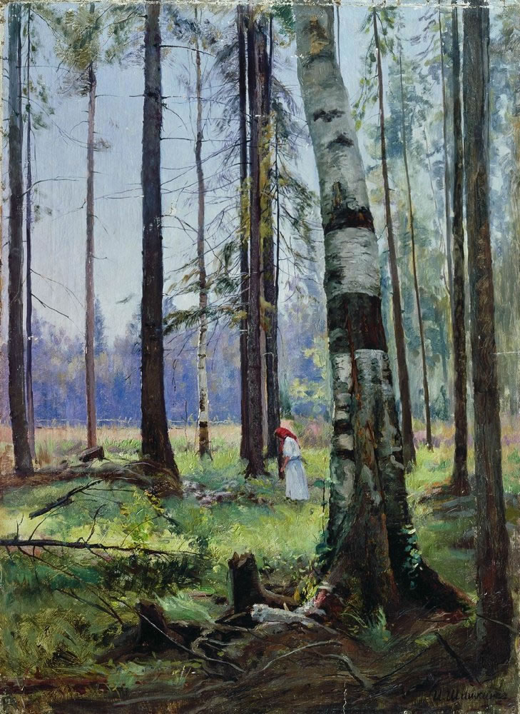 Иван Шишкин. Опушка леса. 1870-е.