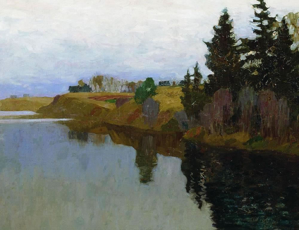 Исаак Левитан. Озеро. 1893.