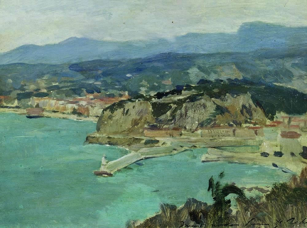 Исаак Левитан. Озеро Комо. Италия. 1894.
