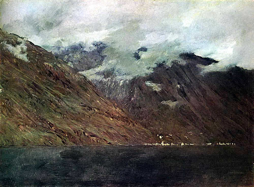 Исаак Левитан. Озеро Комо. 1894.