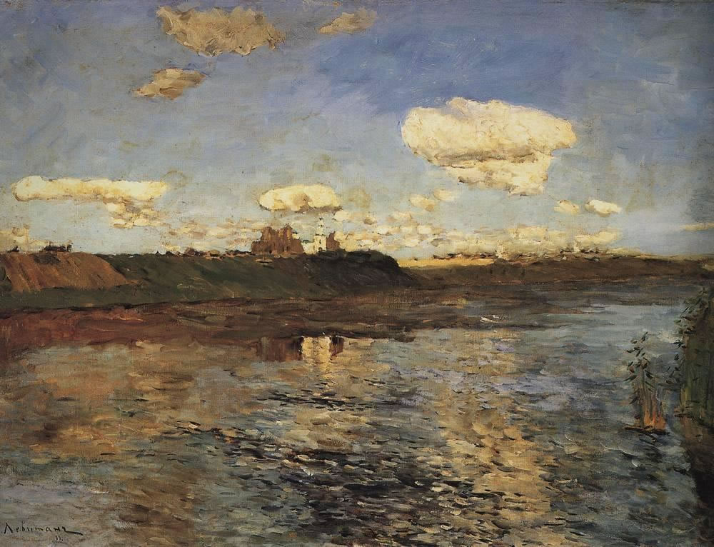 Исаак Левитан. Озеро. 1898-1899.