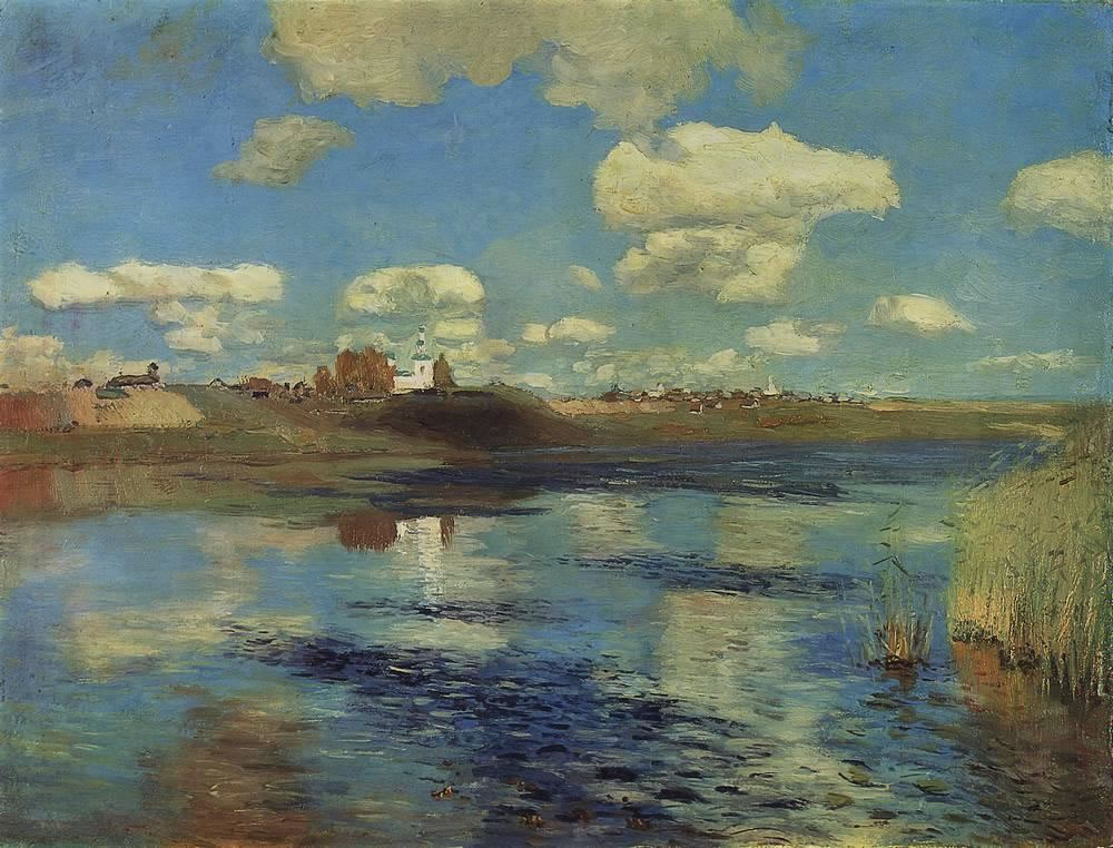 Исаак Левитан. Озеро. 1898-1899.