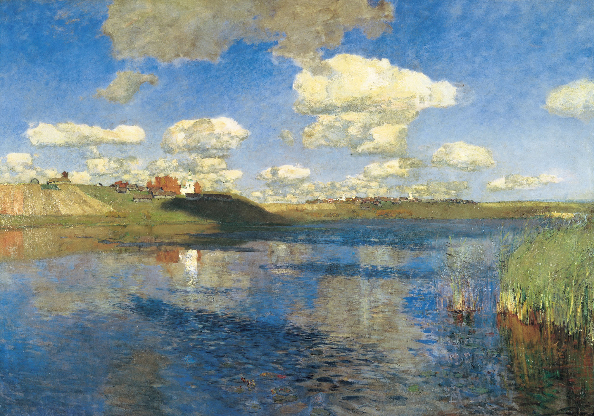 Исаак Левитан. Озеро. Русь. 1899-1900.
