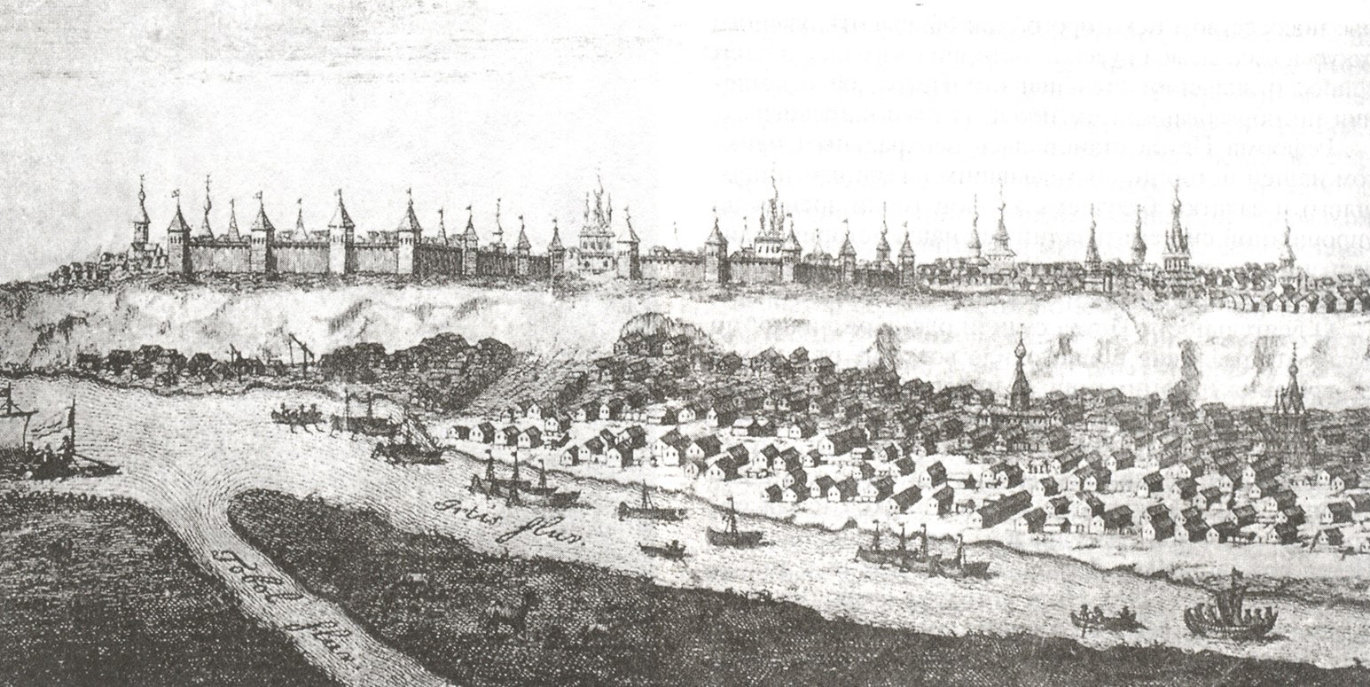 "Панорама Тобольска". XVIII век.