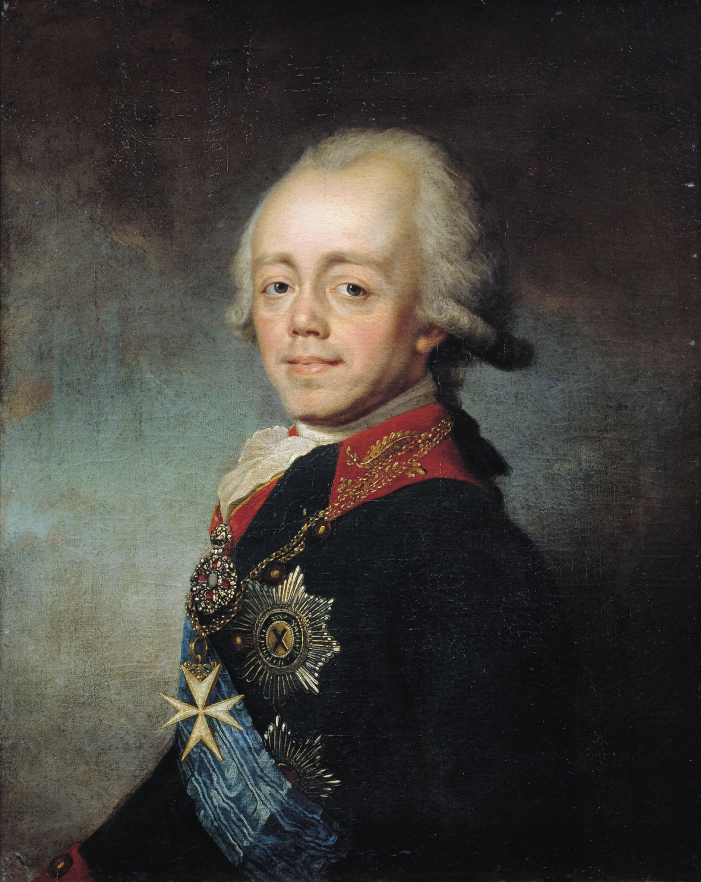 Степан Семенович Щукин. "Портрет императора Павла I". 1810-е.