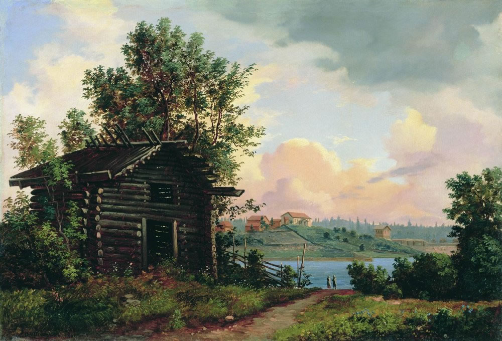 Иван Шишкин. Пейзаж. 1861.
