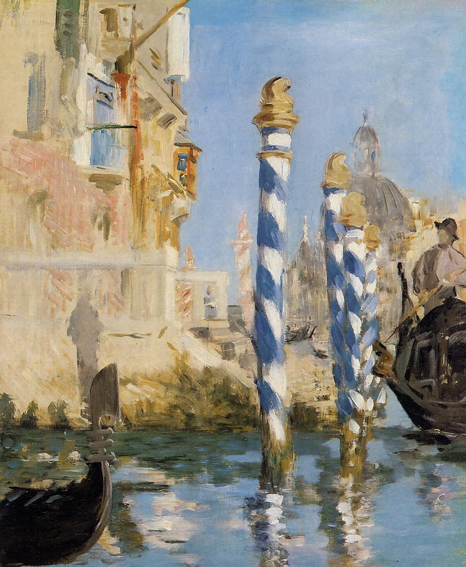 Эдуард Мане. "Большой канал. Венеция". 1874.