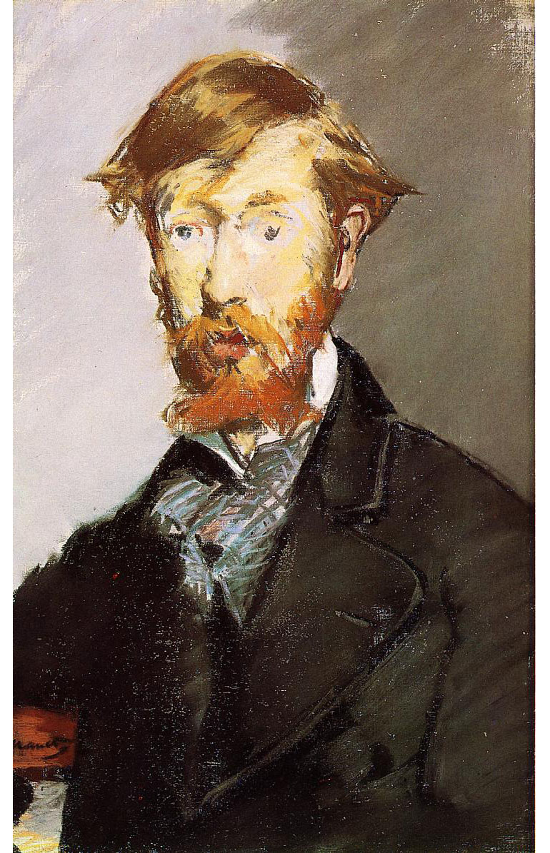 Эдуард Мане. "Портрет Джорджа Мура". Около 1879.