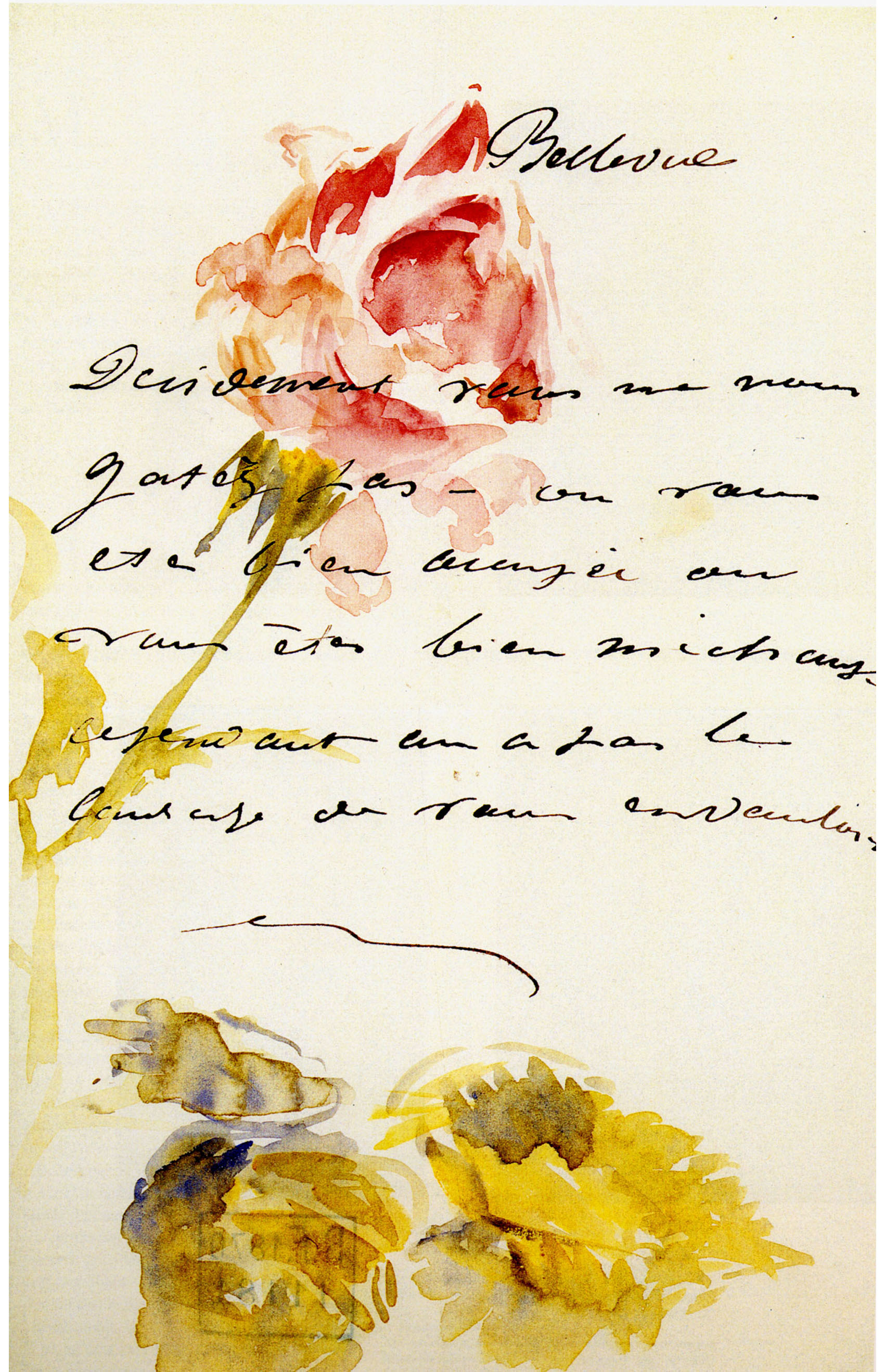 Эдуард Мане. "Бутон розы". 1870-1880.