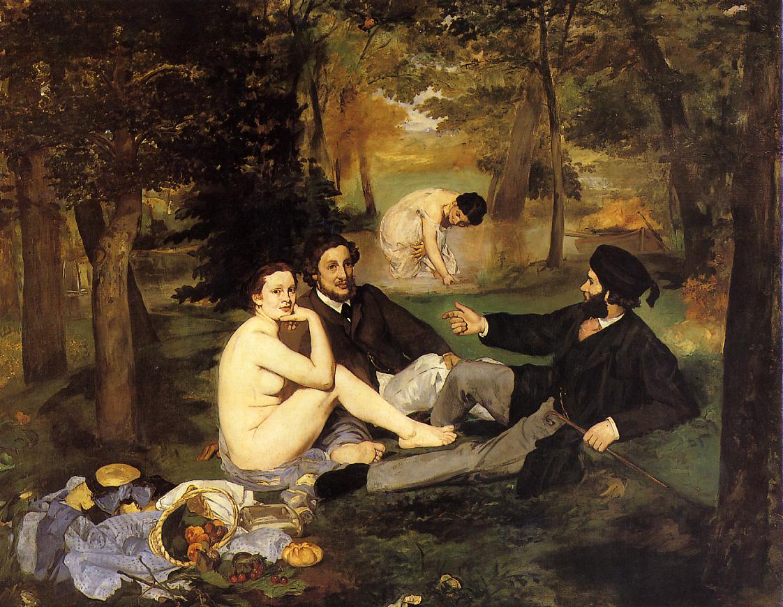 Эдуард Мане. "Завтрак на траве". 1863.